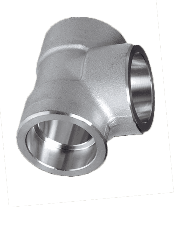 Socket Weld Pipe Tee 45 / 90 Deg.